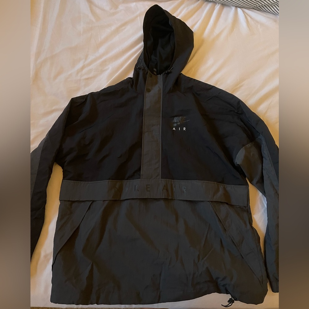 Nike Air Men’s Grey/Black Pullover - image 1